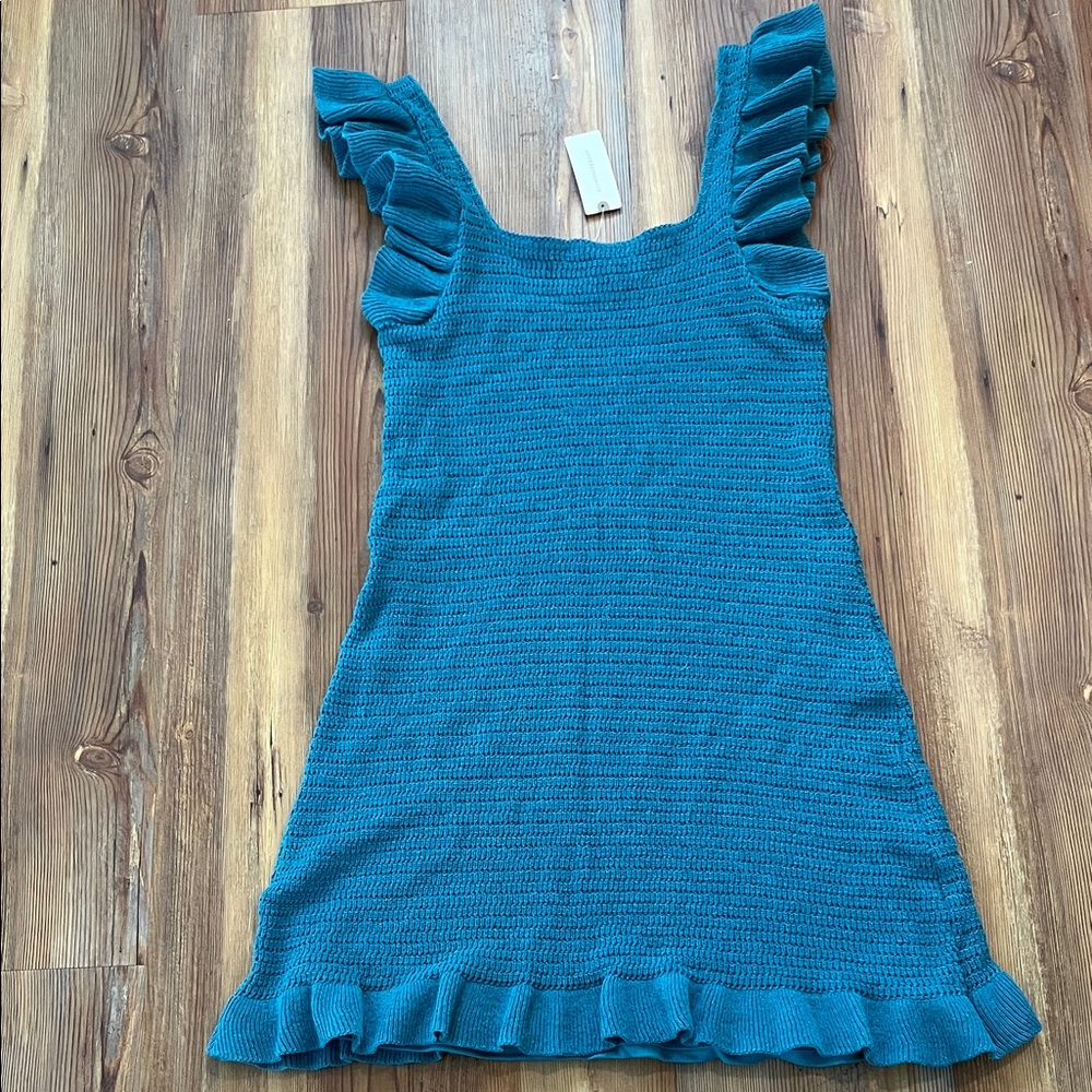 Anthropologie Mini Pointelle Dress
